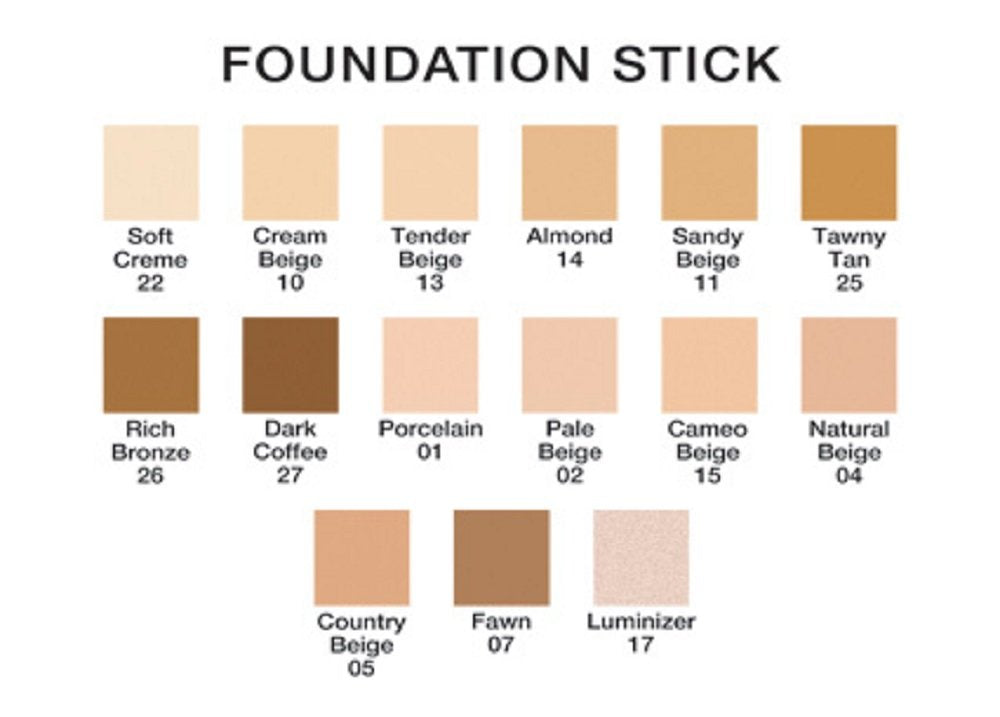 Creamy Conditioning Foundation Stick Buildable Coverage Hypoallergenic (Honey Beige)