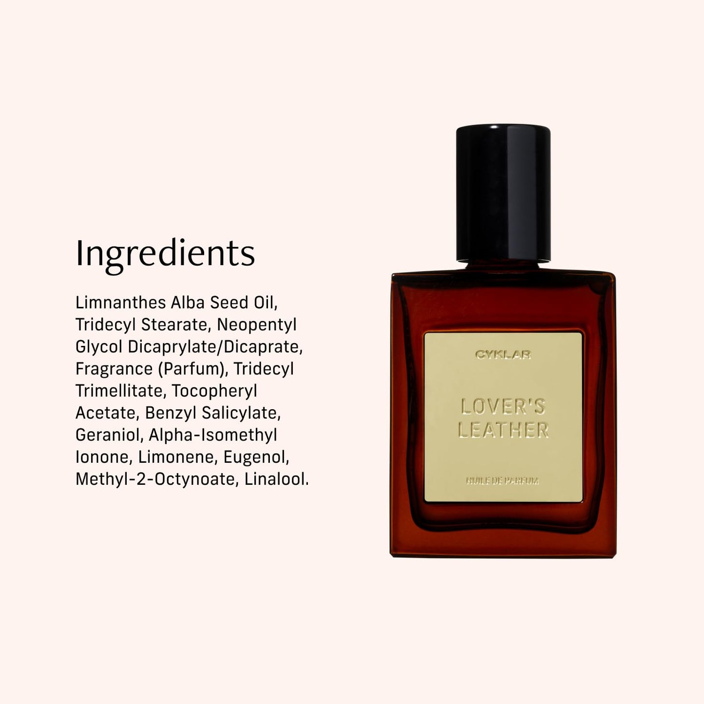 Perfume Oil Roll-On. Travel-Friendly Lover’s Leather Fragrance with Saffron, Leather, and Sandalwood. Long-Lasting Essential Oil Parfum for Women and Men. 0.5 Fl Oz Scented Rollerball Bottle