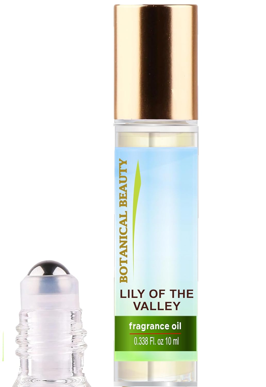 Botanical Beauty LILY OF THE VALLEY FRAGRANCE OIL ROLL-ON 0.338 FL OZ (10 ML) Rollerball Perfume, Alcohol-Free, Long Lasting