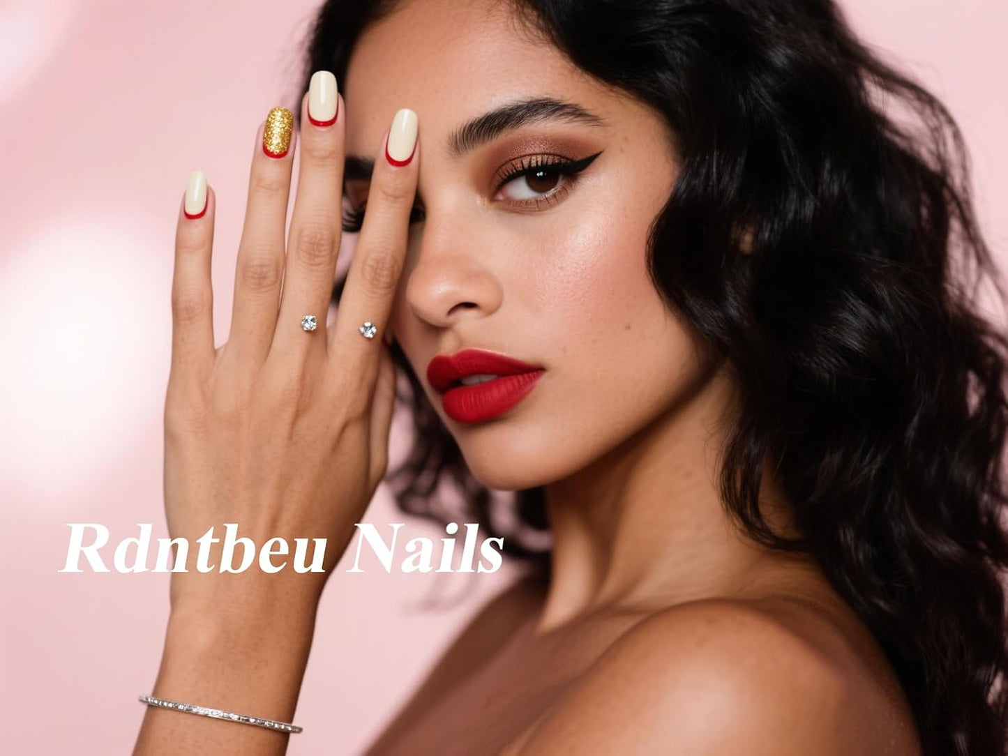 Christmas Nail Art Stickers 5D Embossed Christmas Tree with Colored Lights Designs Nail Stickers Wreath Bowknot Snowflake Nail Decals for Women Girls Winter Holiday Manicure DIY Nail Supplies 1 Sheet