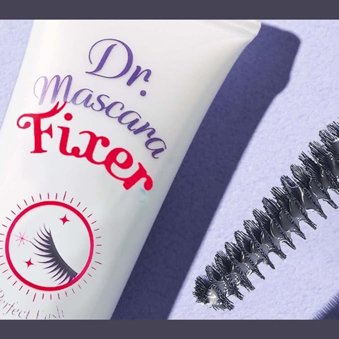 ETUDE Dr. Mascara Fixer For Perfect Lash, Korean Mascara Fixer, All-Day Curl Hold, Volumizing, Smudge-Proof, Korean Makeup, Beauty, Transparent (0.203 Fl Oz)