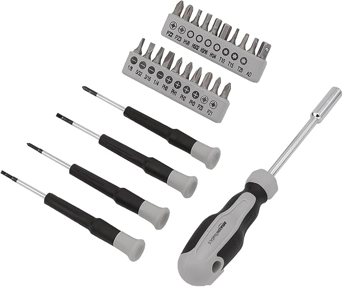 AmazonBasics 131-Piece General Household Hand Tool Set (Pack of 3)