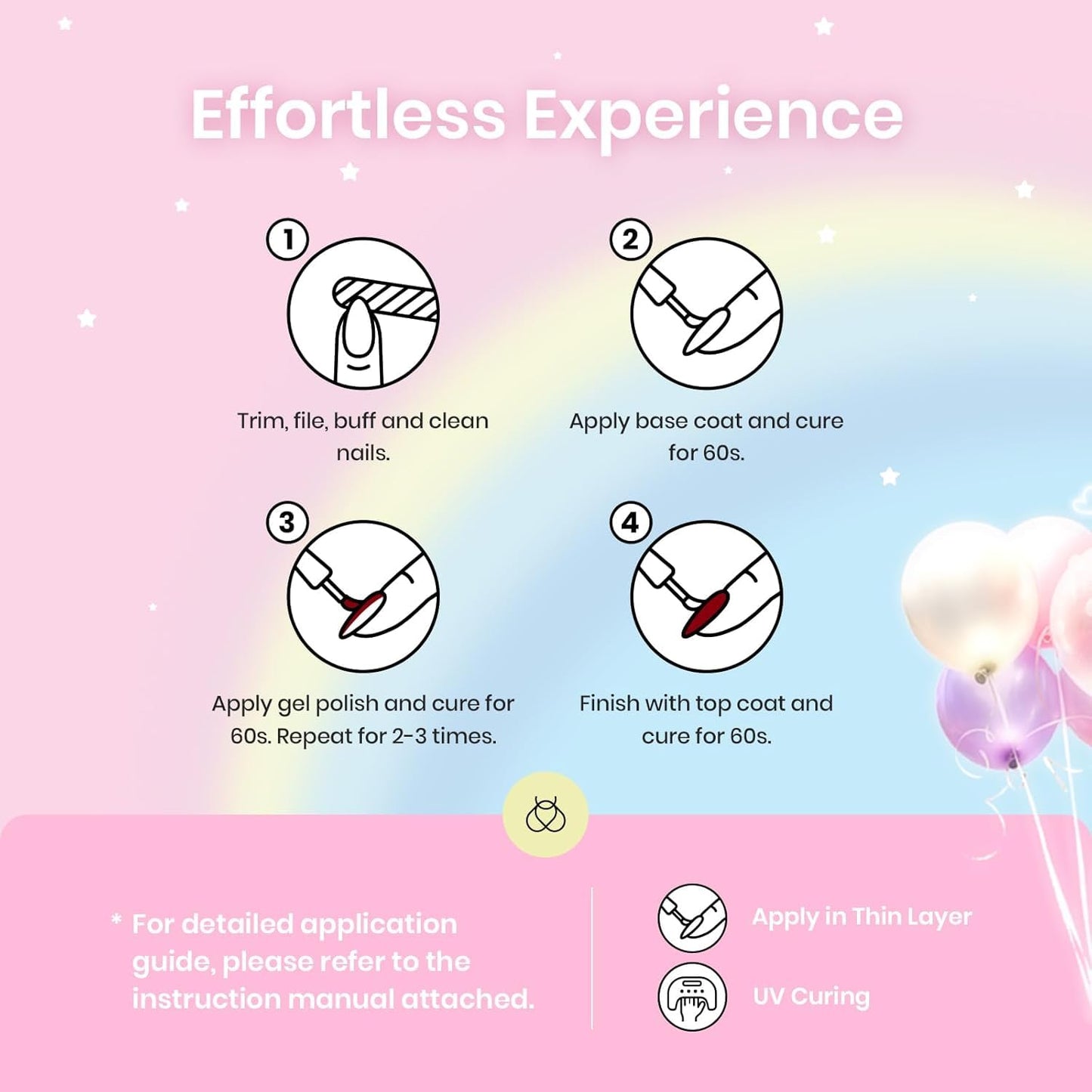 Beetles 23Pcs Gel Nail Polish Set with Base Top Coat, Pastel Bright Neon Colors Gel Polish Kit Nude Blue Pink Red Green Purple Colors Soak off Uv Nail Spring Gift for Girls