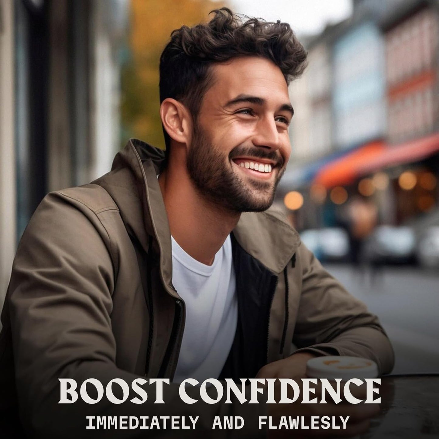 Striking Viking Hair Building Fibers - 28g, Black - Fuller Look Thinning Hair Fibers - Bald Spot Concealer & Barber Enhancement - Clump-Proof Powder & Hold Spray