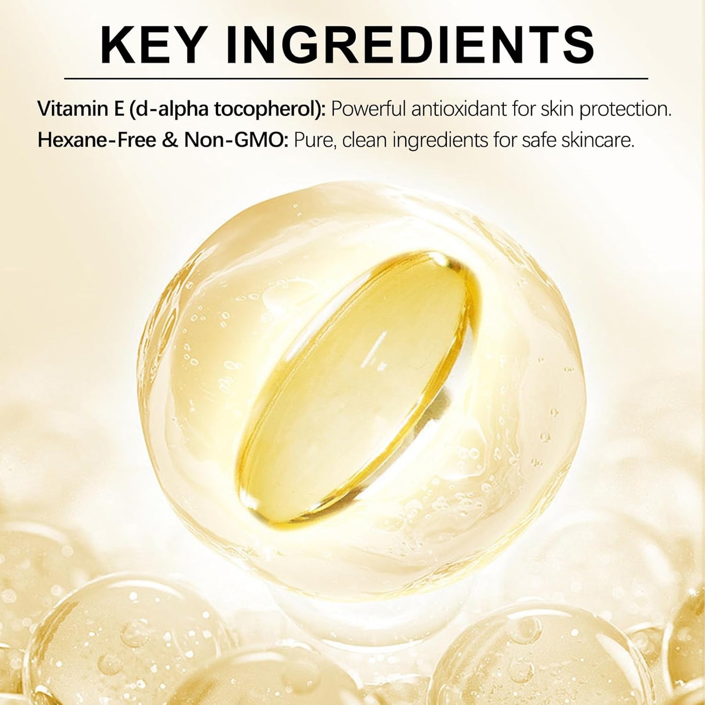 2 Pack Pure Vitamin E Oil, 75,000 IU Ultra Concentrated & Natural for Stretch Mark/Scars Treatment, Smoothing & Moisturizing Skin & Hair & Cuticles, Cold Pressed/Hexane Free/Non-GMO, 60ML/2Fl Oz