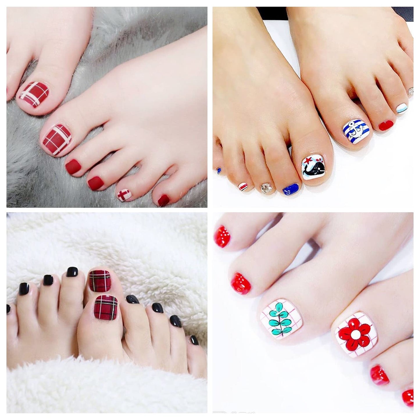 660 Pieces 30 Sheets Toes Nail Polish Strips Glitter Gel Nail Stickers Full Nail Wraps Self Adhesive Nail Polish Stickers for Women Girls Nails Art Accessories with File