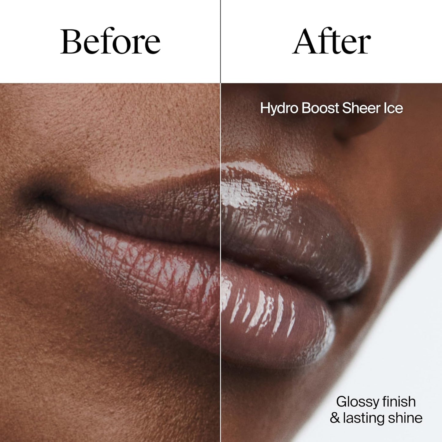 Neutrogena Hydro Boost Hyaluronic Acid, Unscented Lip Balm Leaves Lips Feeling Hydrated, Sheer Ice Nude Lip Balm with a Sweet Sugar Flavor, Fragrance Free, 0.5 oz