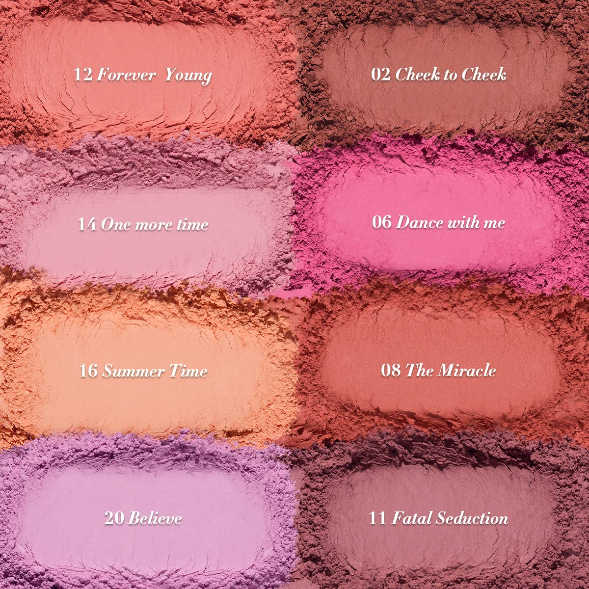 Oulac Peach Blush Makeup Fair Skin| Pigmented Powery Blush Korean Style| Natural Radiant Look| Blendable & Buildable blush Light Skin| Vegan Cruelty-Free| 4.8g 16 Summer Time