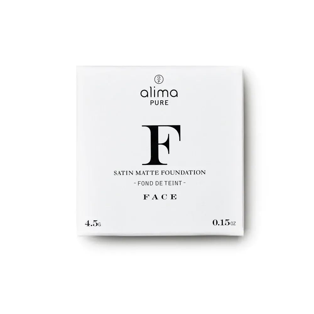 Alima Pure Matte Foundation - Loose Mineral Makeup, Oil Free Talc Free Powder, Natural Full Coverage Foundation .15 oz/4.5g