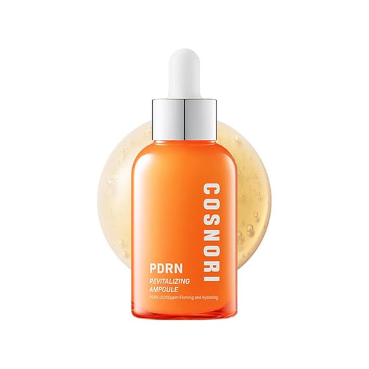 COSNORI PDRN Revitalizing Ampoule - Korea Facial Serum with Salmon PDRN & 9-Peptide Complex - 4 Ceramides for Hydration, Firmness & Radiant Skin, Korean Skincare (50ml / 1.69 fl. oz.)