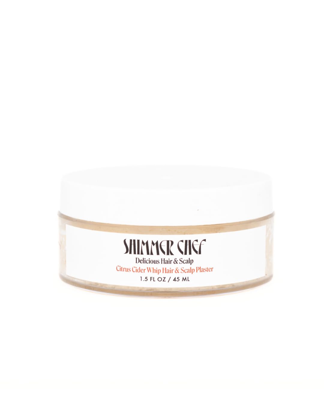 Citrus Cider Whip Hair Plaster | Vitamin C Infusion for Luminous Hair | Fruit Butters, Orange Peel Serum, Argan & Coconut Oils Create The Shimmer Effect For Uplifted Hair & Mood | 1.5 oz