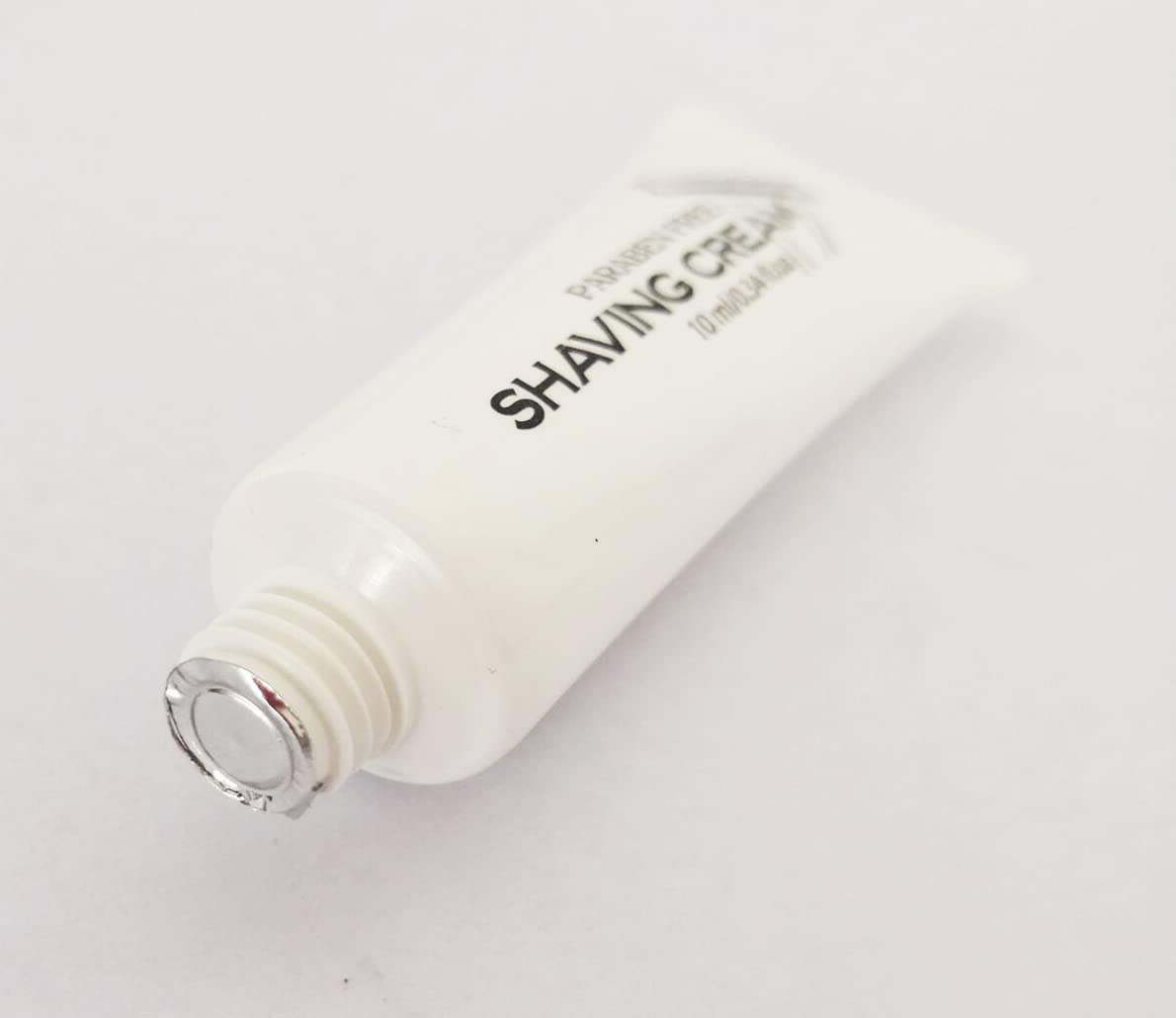 Shaving Cream Tubes - 10 mL, Pack of 48, Unscented - Travel Shaving Cream & Individual Packets for Men - Smooth Lather