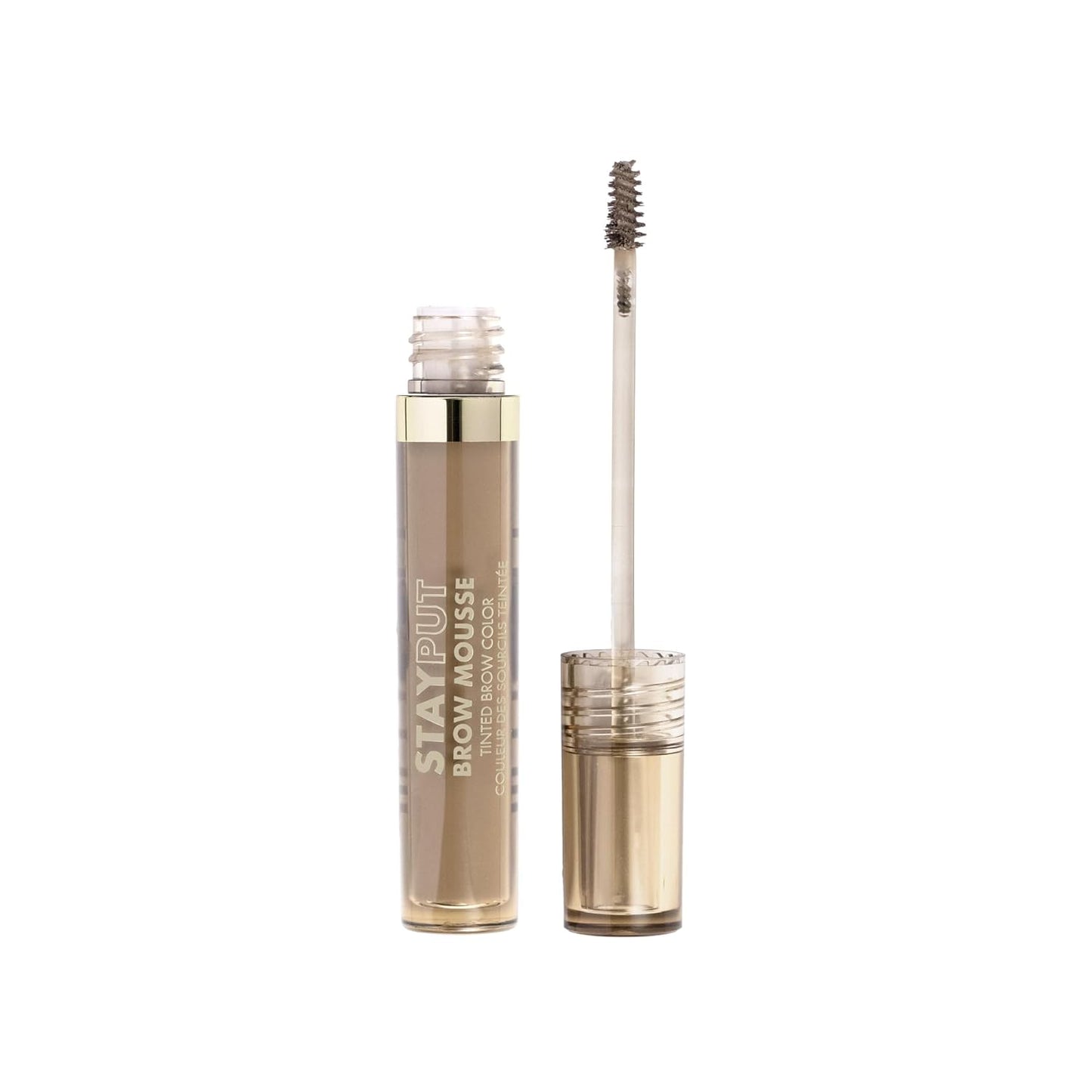 Milani Brow Tint- Stay Put Tinted Brow Mousse, Nourishing, High-Pigment infused with Shea Butter, Jojoba Seed Oil & Panthenol Vitamin B5 - Taupe