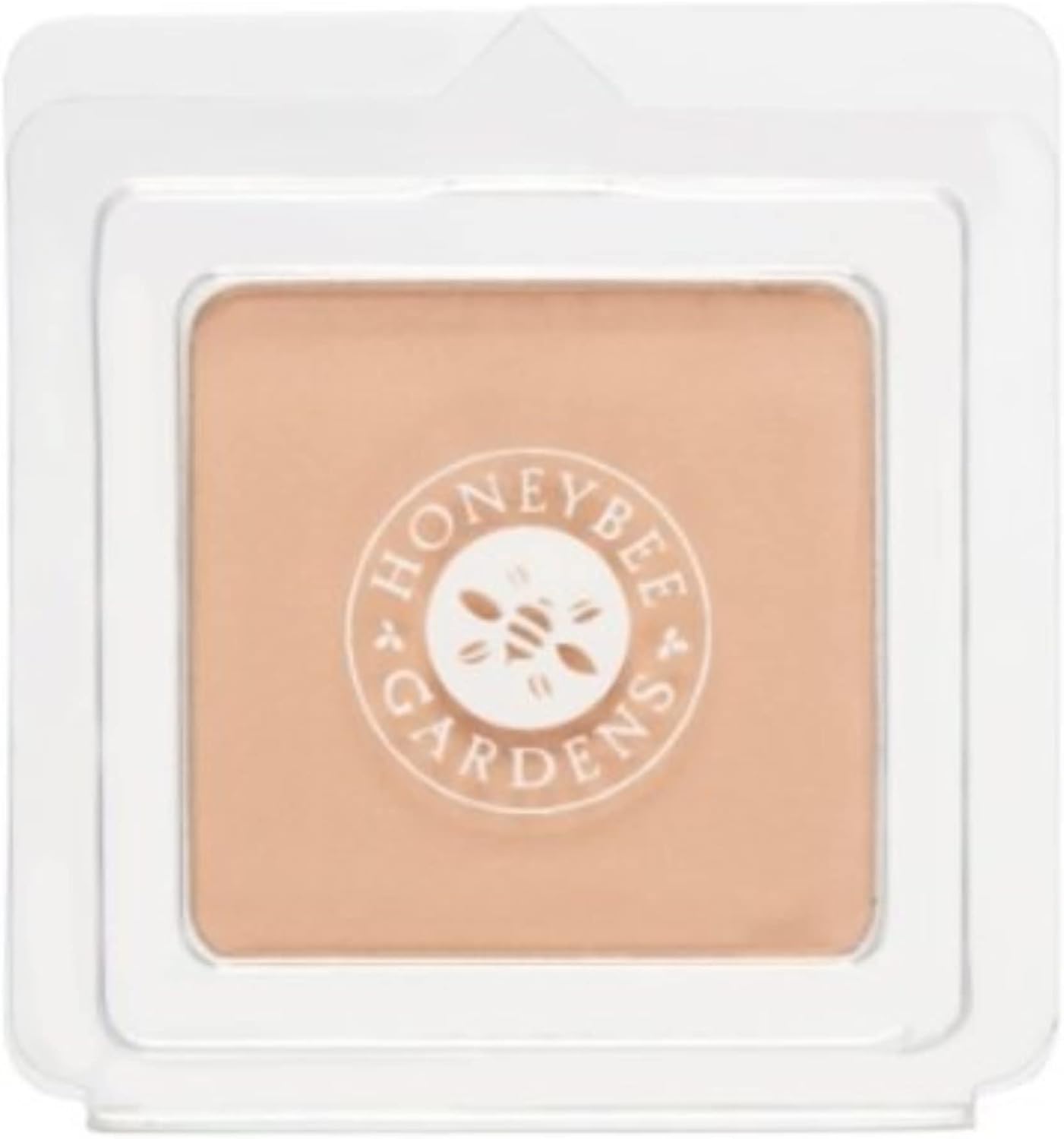 Honeybee Gardens Pressed Mineral Powder Foundation Refill, Malibu, Medium Olive Shade, Adjustable Coverage, Natural Finish, With Botanical Extracts And Vitamin E, 7.5g