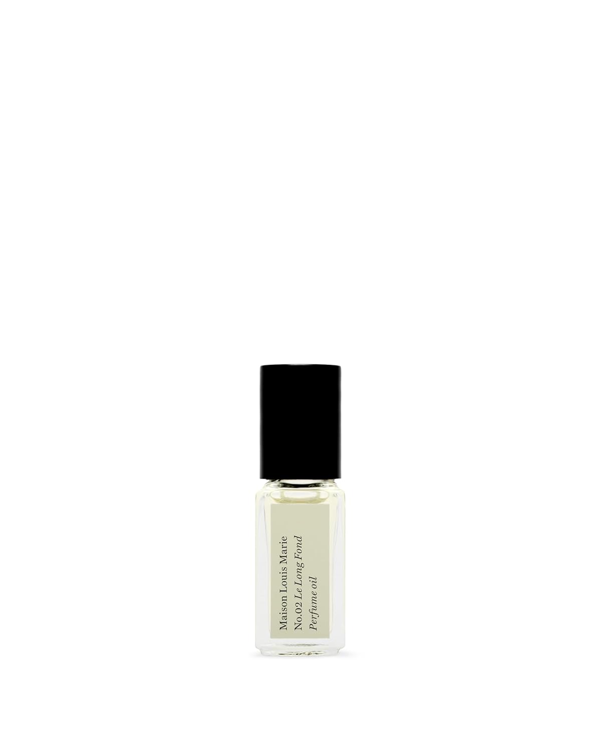 Maison Louis Marie - No.02 Le Long Fond Natural Roll-On Perfume Oil Sample | Luxury Clean Beauty + Non-Toxic Fragrance (0.1 fl oz | 3 ml)