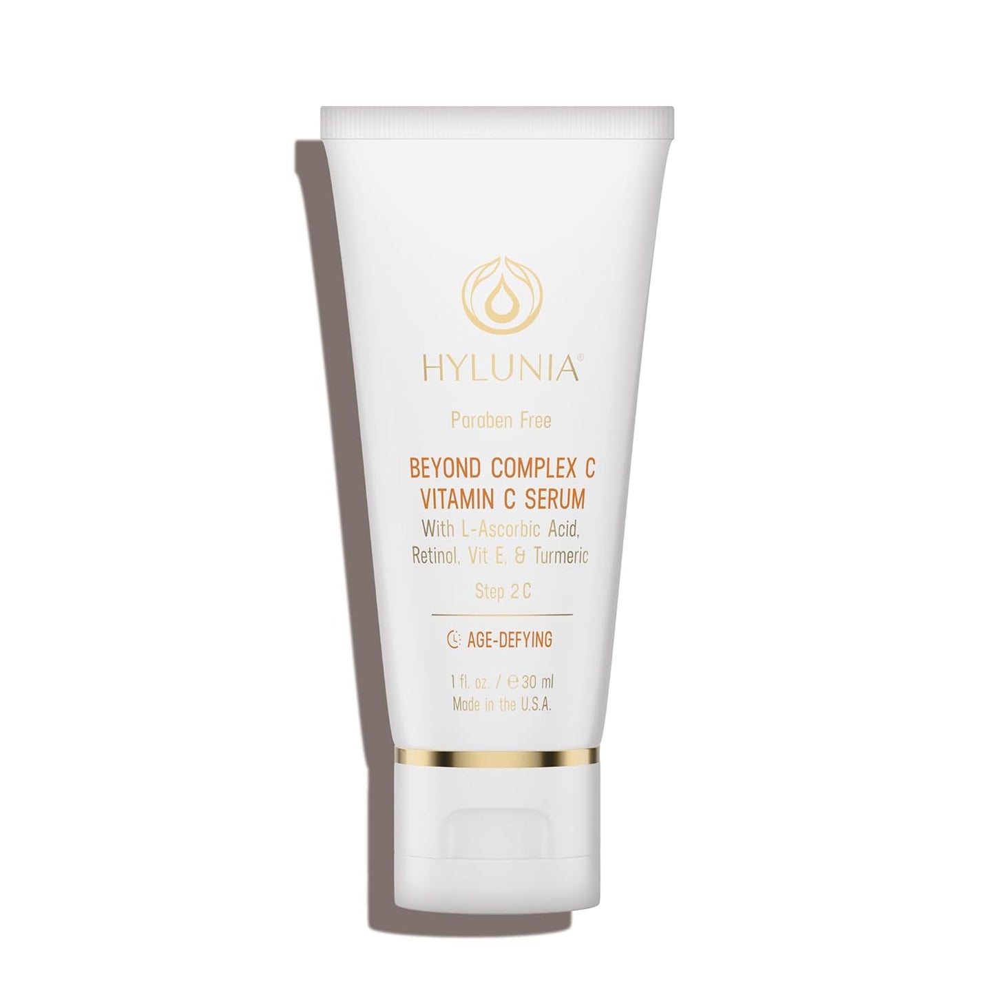 Hylunia Beyond Complex C Vitamin C Serum, 1.0 fl oz - Hydrating, Anti-Aging, Brightening & Nourishing with Hyaluronic Acid - Vegan, Clean & Cruelty-Free Skincare for Radiant Skin