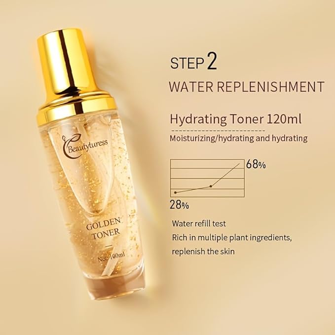 Snail Mucin Facial Skincare Set for Women, Suitable for All Skin Types - Deep Moisturizing & Nourishing with Collagen, Ideal Christmas Skincare Gift - Anti-aging Skin Care Set, Face Kits