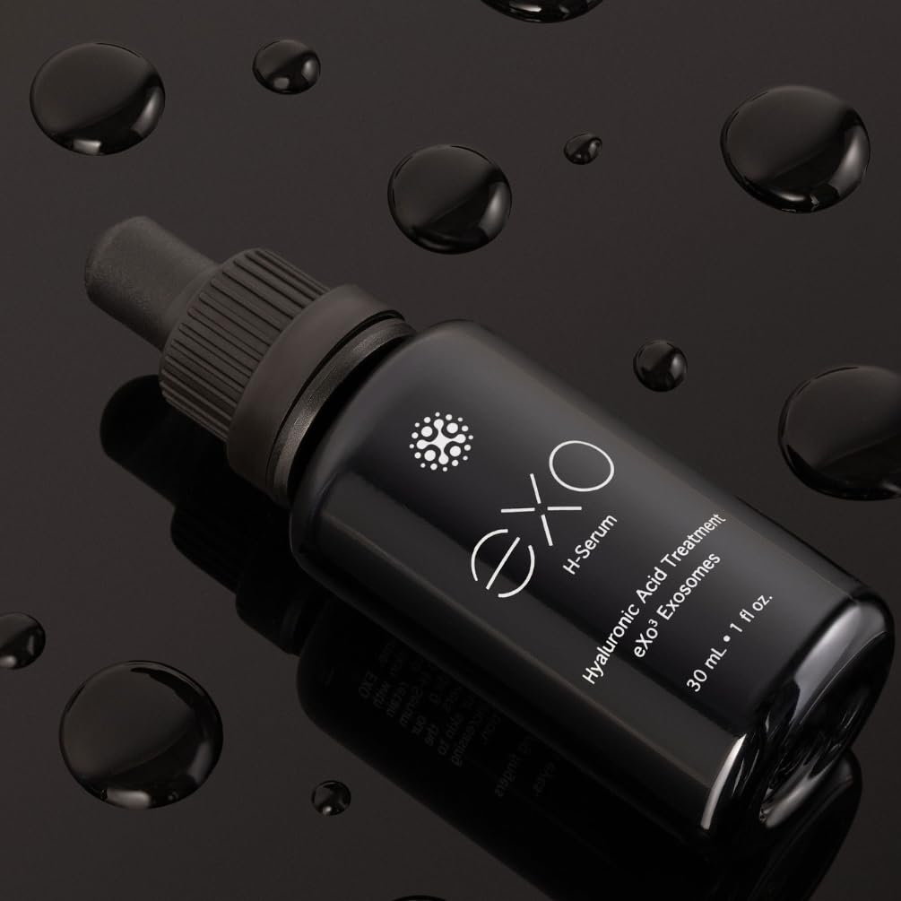 EXO SKIN SIMPLE - EXO H-SERUM™ Exoceuticals Hyaluronic Acid Treatment | Serum for Hydration | Innovative Exosome Skincare Solutions | 30ML (1 fl oz.)