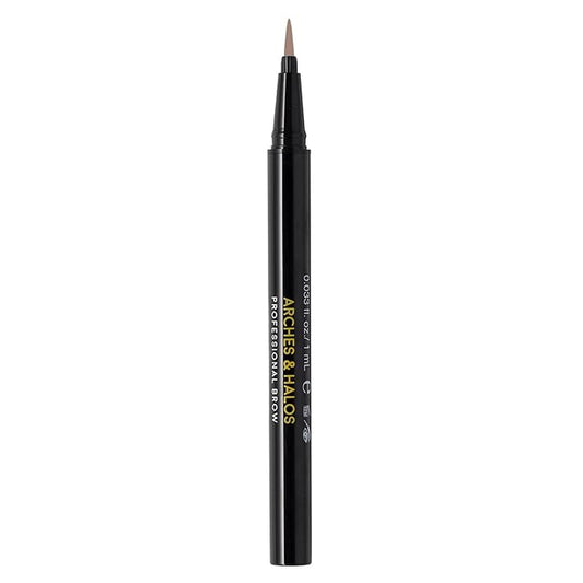 Arches and Halos Fine Bristle Tip Pen - Eyebrow Pencils for Women - Vegan Brow Pencil - Smudge-Proof, Buildable Formula - Mocha Blonde - 0.02 oz