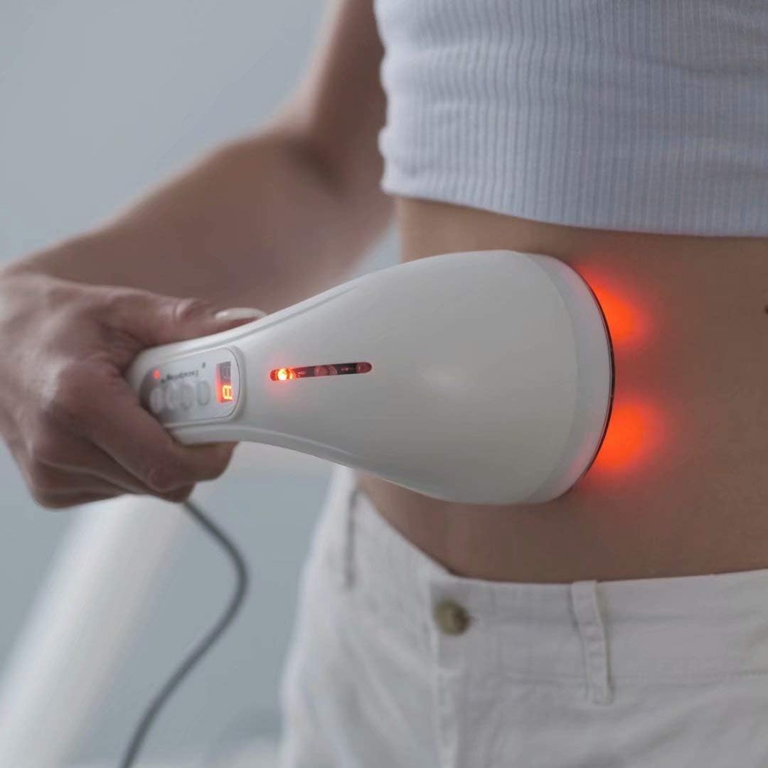 Radio Frequency Induced Heat-Palm NRG Cellulite Body Device