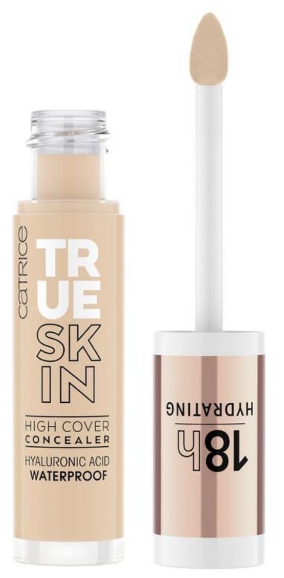 Catrice | True Skin High Cover Concealer (094 | Warm Cocoa) | Waterproof & Lightweight for Soft Matte Look | With Hyaluronic Acid & Lasts Up to 18 Hours | Vegan, Cruelty Free