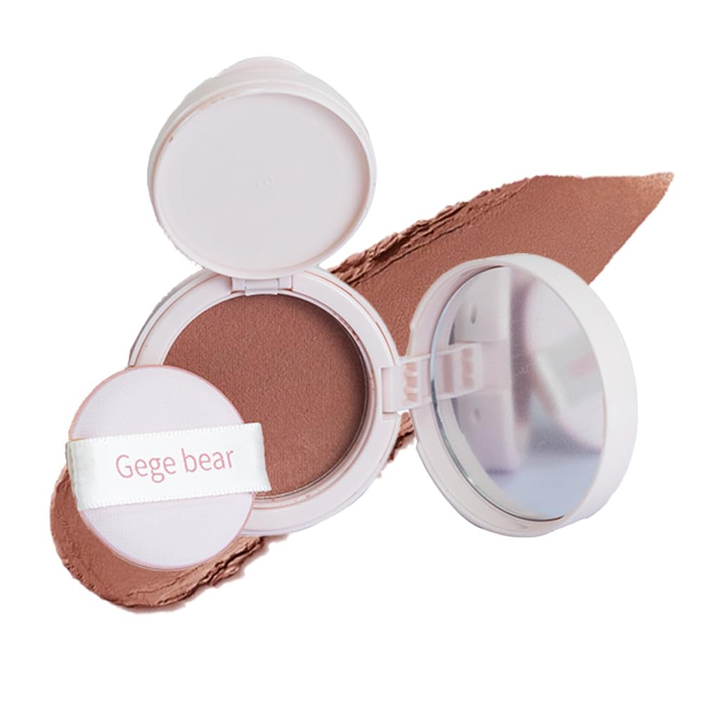 Air Cushion Blush,Wearing Skin Tint Blush Makeup for Cheeks,Smudge Proof, Natural-Looking, Dewy Finish,Easy to Apply and Create a Natural Flush