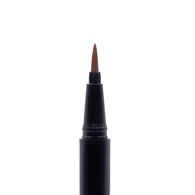 Arches and Halos Fine Bristle Tip Pen - Eyebrow Pencils for Women - Vegan Brow Pencil - Smudge-Proof, Buildable Formula - Auburn - 0.02 oz
