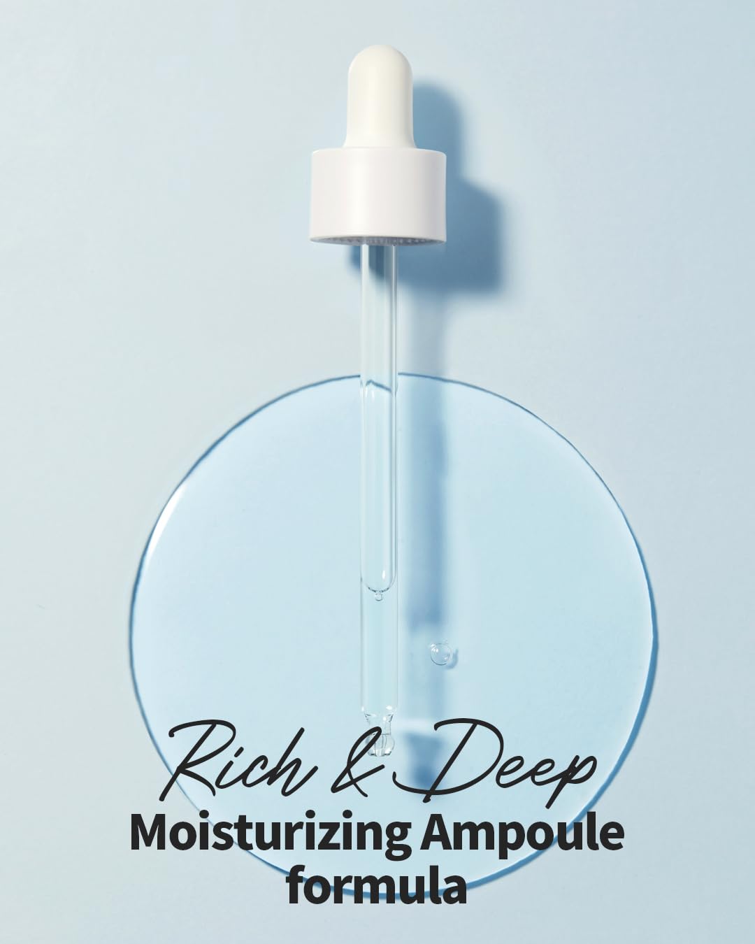 WELLAGE Real Hyaluronic Blue Ampoule 100, Korean Skincare, Fragrance Free Hyaluronic Acid Serum with Panthenol, Wild yam, Centella for Sensitive Dry Skin Moisturizer 1.01 fl.oz