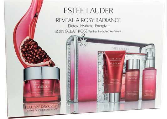 Estee Lauder Nutritious Super Pomegranate Reveal A Rosy Radiance Set