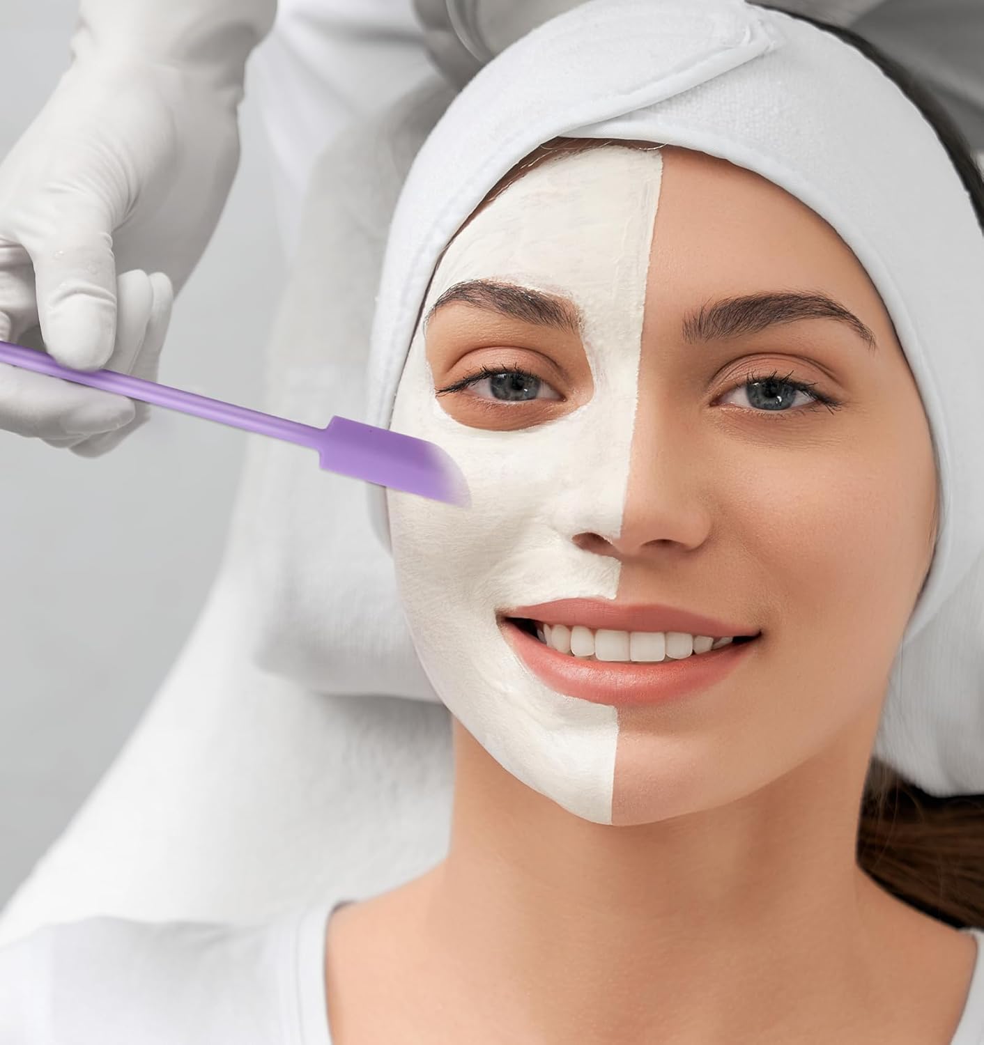 Cosmetic Spatula, 6PCS Silicone Spatula Set for Cosmetic Bottles and Kitchen Jars to Get Last Product out Efficiently