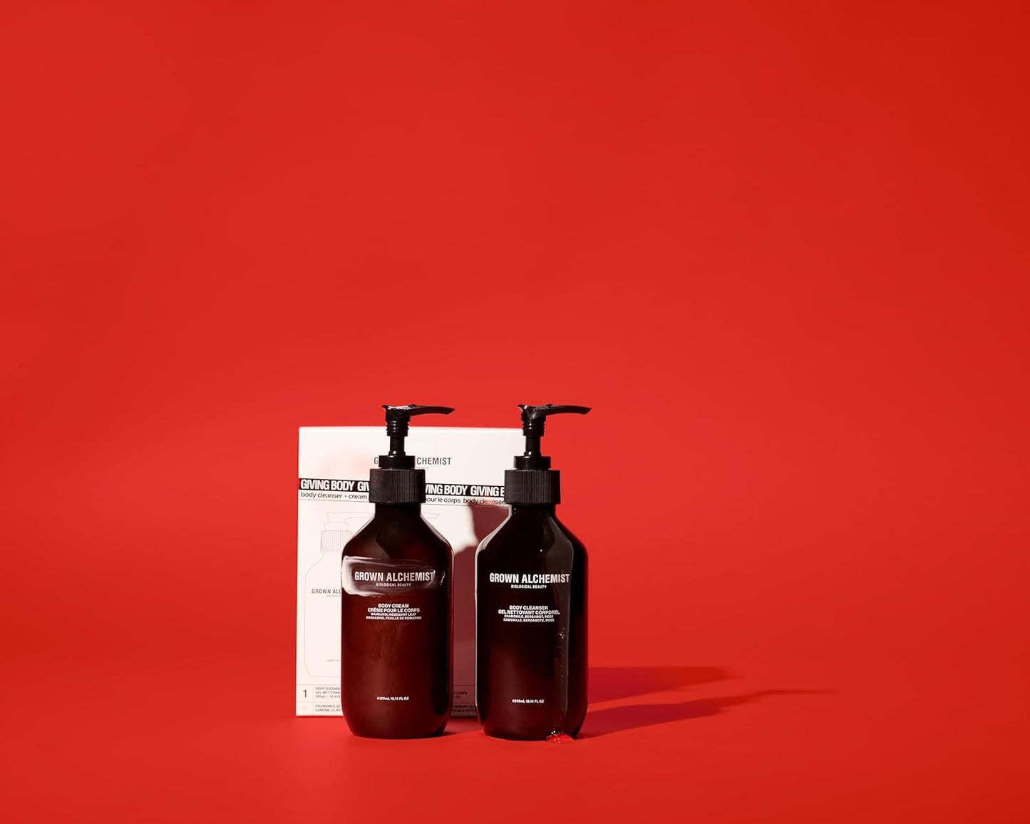 Grown Alchemist Giving Body, Body Cleansing Limited Edition Gift Set, (Body Wash + Lotion)