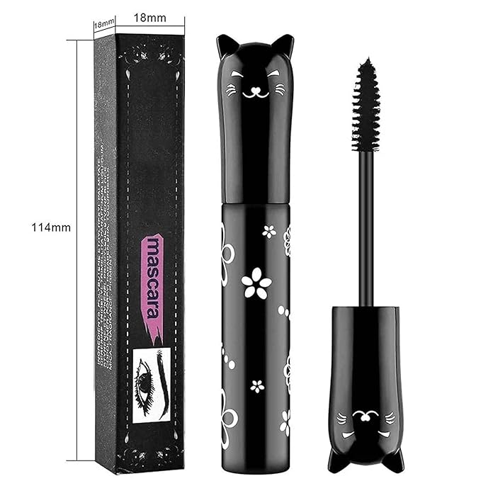 6 colored Mascara sets Gift Kit White Blue Purple Black Brown Pink Waterproof Natural Hypoallergenic Colorful Makeup Best Benefit Volumizing Lengthening Curling Defining Washable Women Mascara Gift