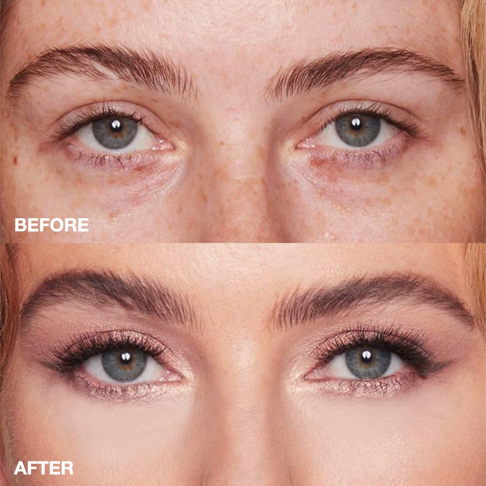 evpct 2Pcs under Eye Brightener, Nourishing Luminous under Eye Concealer Color Corrector for Dark Circles, Waterproof Naturactor Concealer Pot make up for Eye Ring corrector de ojeras, 06# Rose Pink