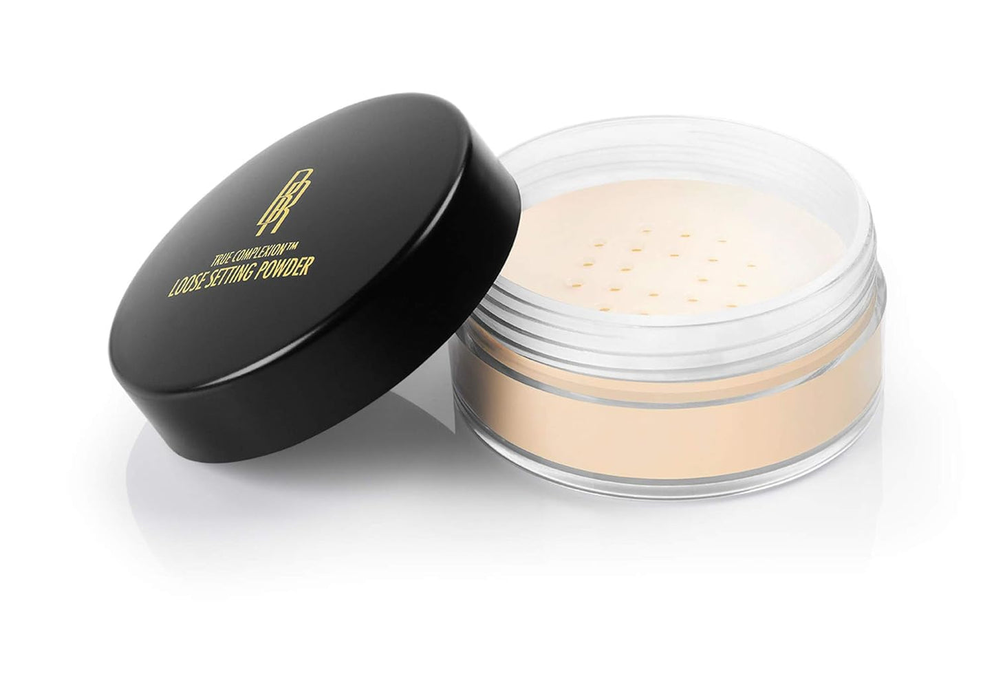 Black Radiance True Complexion Loose Setting Powder Banana 0.64 Ounce and Contour Palette Medium to Dark 0.38 Ounce