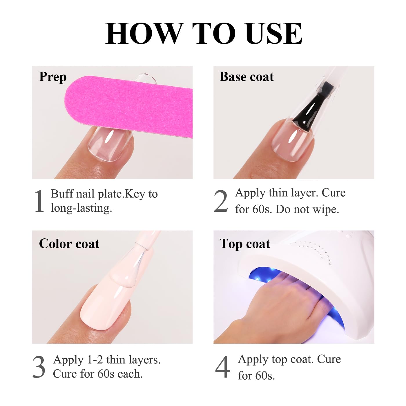 Imtiti Glitter Gel Nail Polish, Dark Purple Pearl Glitter Nail Gel Polish Diamond Shimmer Sparkle Soak Off UV LED Spring Summer Manicure 10ML