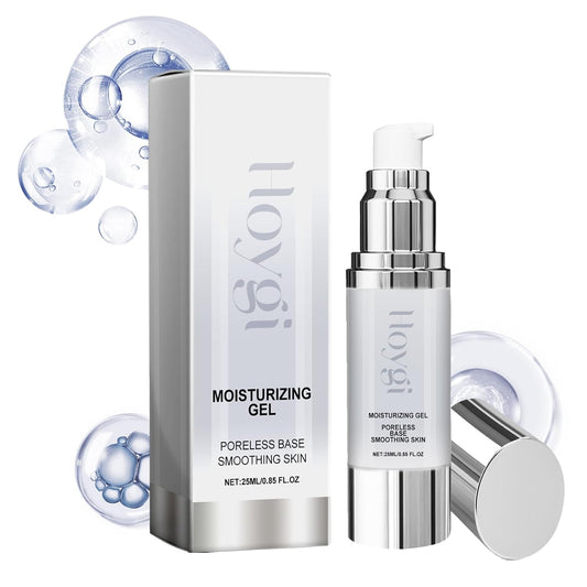 Makeup Moisturizing Gel, Poreless Base Smoothing Primer, Natural and Lightweight, 0.85 Fl Oz