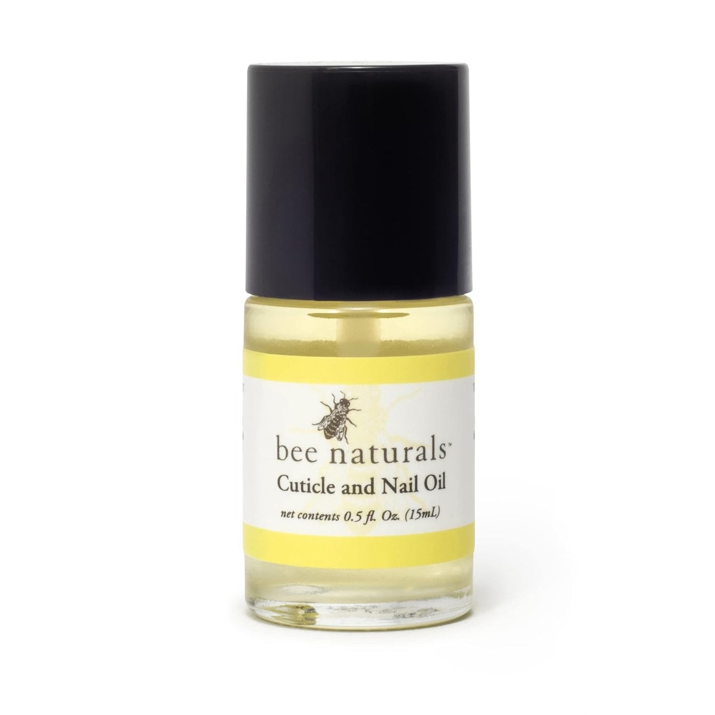 Bee Naturals Nail & Cuticle Oil 0.5 oz - Heals Cracked Nails & Rigid Cuticles. Deep moisture for nails and cuticles. Contains rich avocado and castor oils. Massage into nails and cuticles.