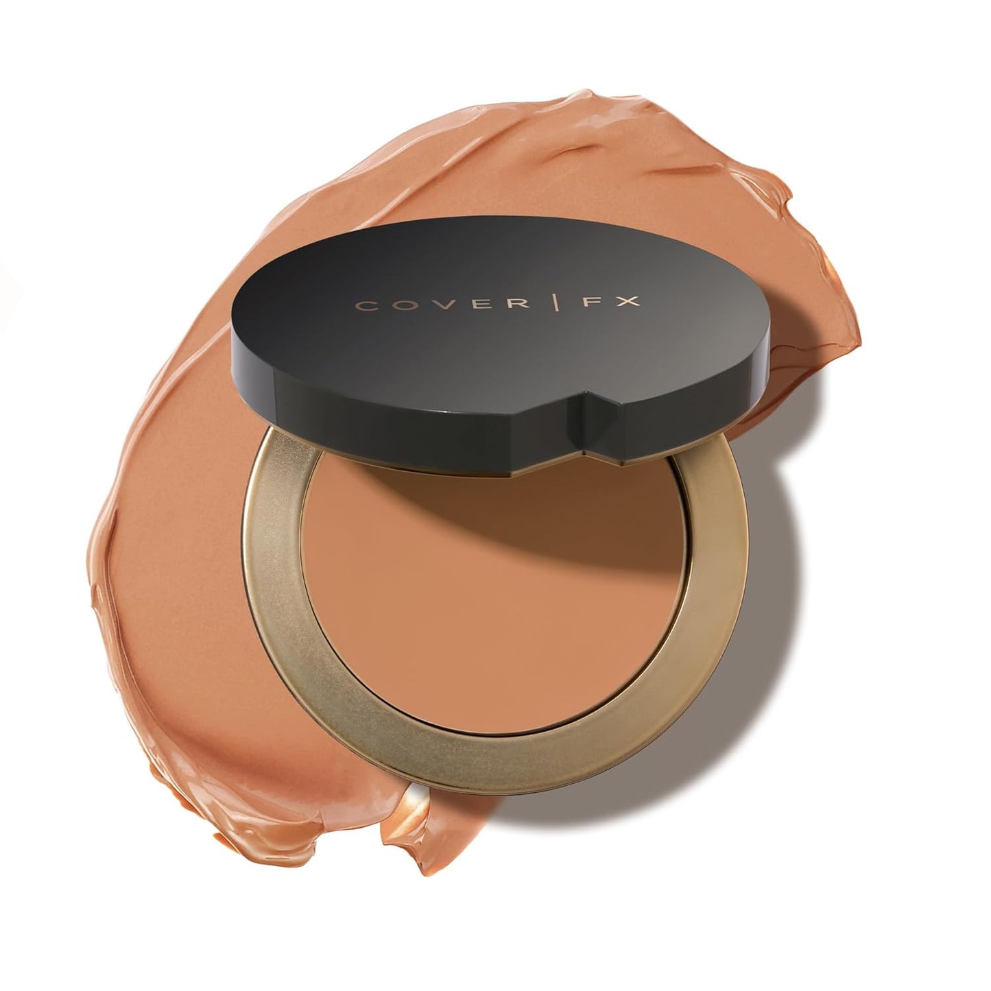 COVER FX Total Cover Cream Foundation - Shade T1 - Buildable Coverage - Natural Finish - Oil-Free - Sweat-Proof