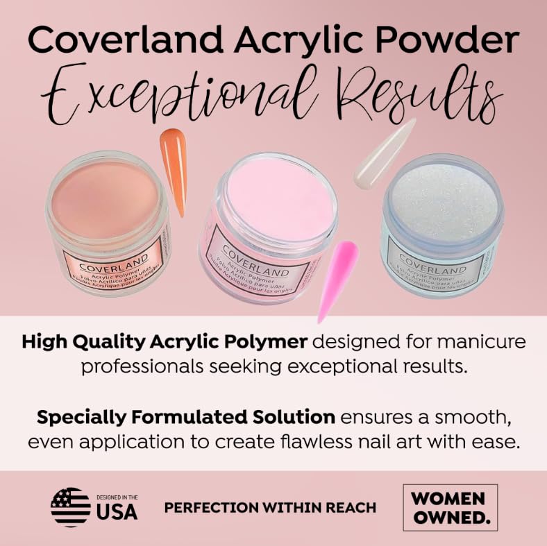 Coverland Acrylic Powder 3.5oz "Mauve" - Limited Edition