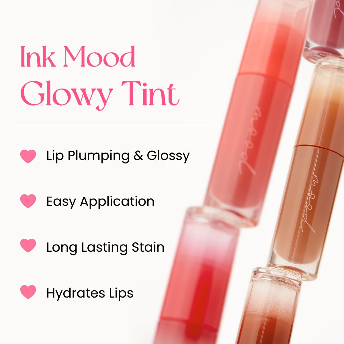 Peripera Ink Mood Glowy Tint (018 NUDE AREA (HONEY K-OOKIE))