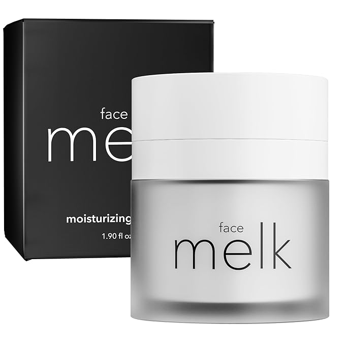 Face Melk Daily Moisturizing Face Cream - Natural Facial Moisturizer - Hydrating Skin Care for All Skin Types - Helps Fight Signs of Skin Aging for Women & Men - Soothe Sensitive Skin - 1.9 oz