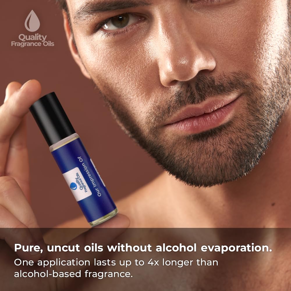 Quality Fragrance Oils' L'eau D'Issey Pour Homme Impression #160 | Long-Lasting Perfume Oil, Alcohol-Free, Strong Scent, 10ml Roll-On | Affordable Alternative to Designer Fragrances