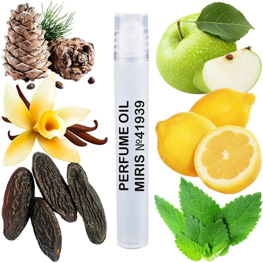 MIRIS Perfume Oil No. 41939, Inspired by Eros, Long-Lasting Men Roll-On, Rollerball 0.34 Fl Oz / 10 ml