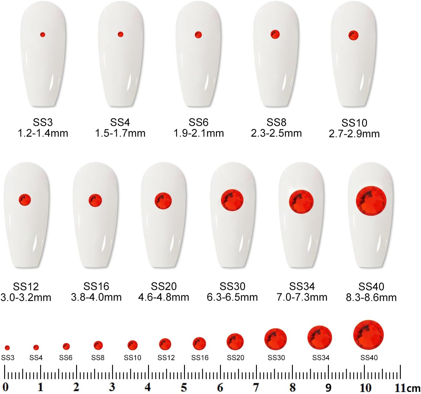 2000PCS SS16 Flatback Rhinestones | 12-Facet Diamond-Cut Glass Gems for Nail Art, Clothing, DIY Crafts |Glue-On Decoration Stones with Silver Backing(Hyacinth)