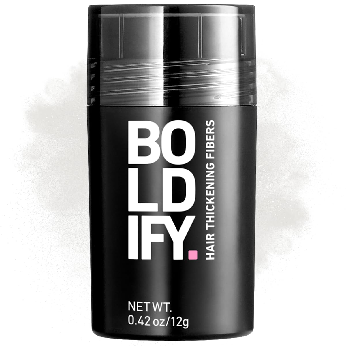 BOLDIFY Hair Fibers (12g) - Fill In Thinning and Fine Hair for an Instantly Fuller, Thicker Look - 14 Shades for Women & Men - White