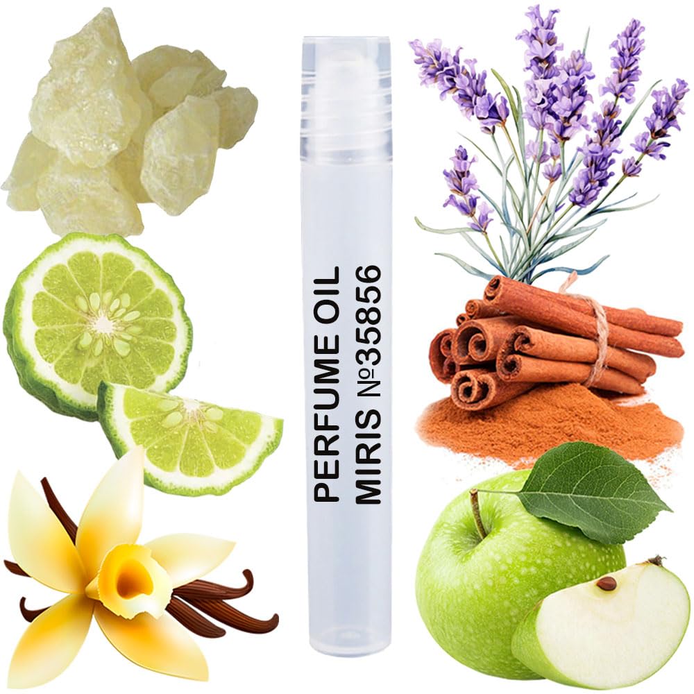 MIRIS Perfume Oil No. 35856, Inspired by Shaik 77, Long-Lasting Men Roll-On, Rollerball 0.34 Fl Oz / 10 ml