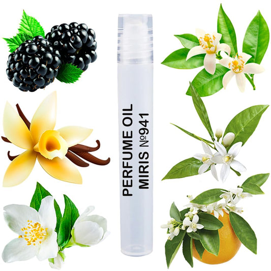 MIRIS Perfume Oil No. 941, Inspired by Addict, Long-Lasting Women Roll-On, Rollerball 0.34 Fl Oz / 10 ml