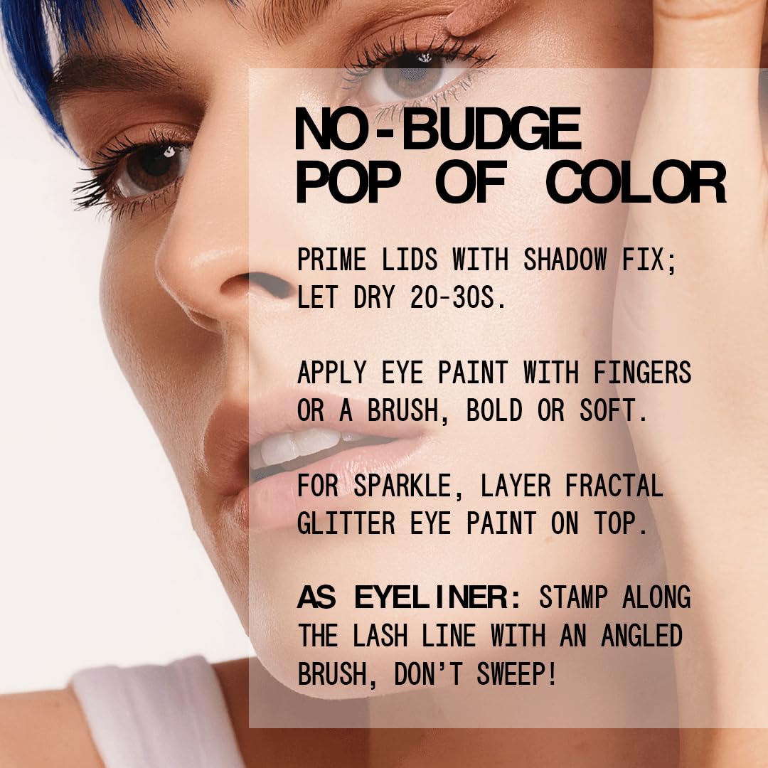 about-face Matte Fluid Eye Paint Smoke Signal – High-Pigment Liquid Eyeshadow, Long-Lasting, No-Budge Matte Finish, Vegan & Cruelty-Free (Deep Green)