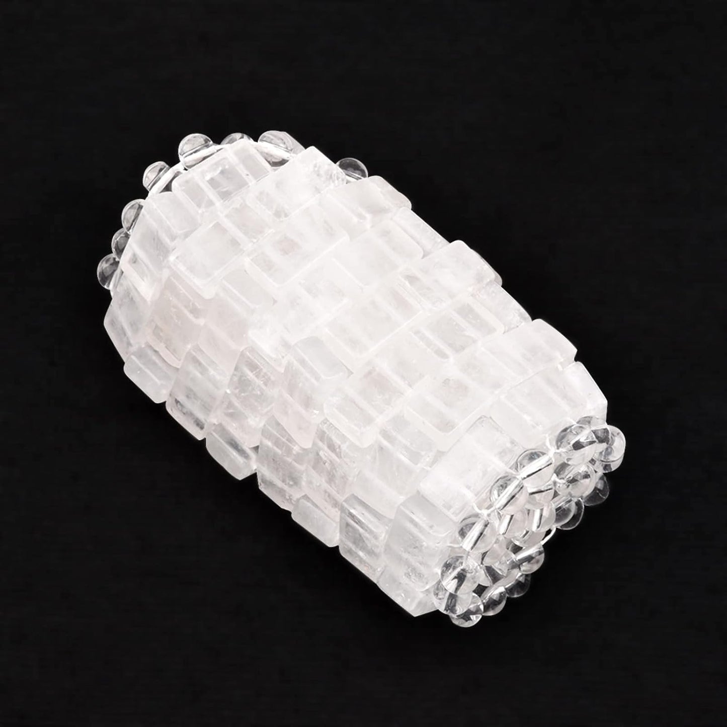 Jade Eye Mask Clear Quartz Cooling Jade Sleep Eye Mask 100% All Natural Soothe Stone Eye Mask