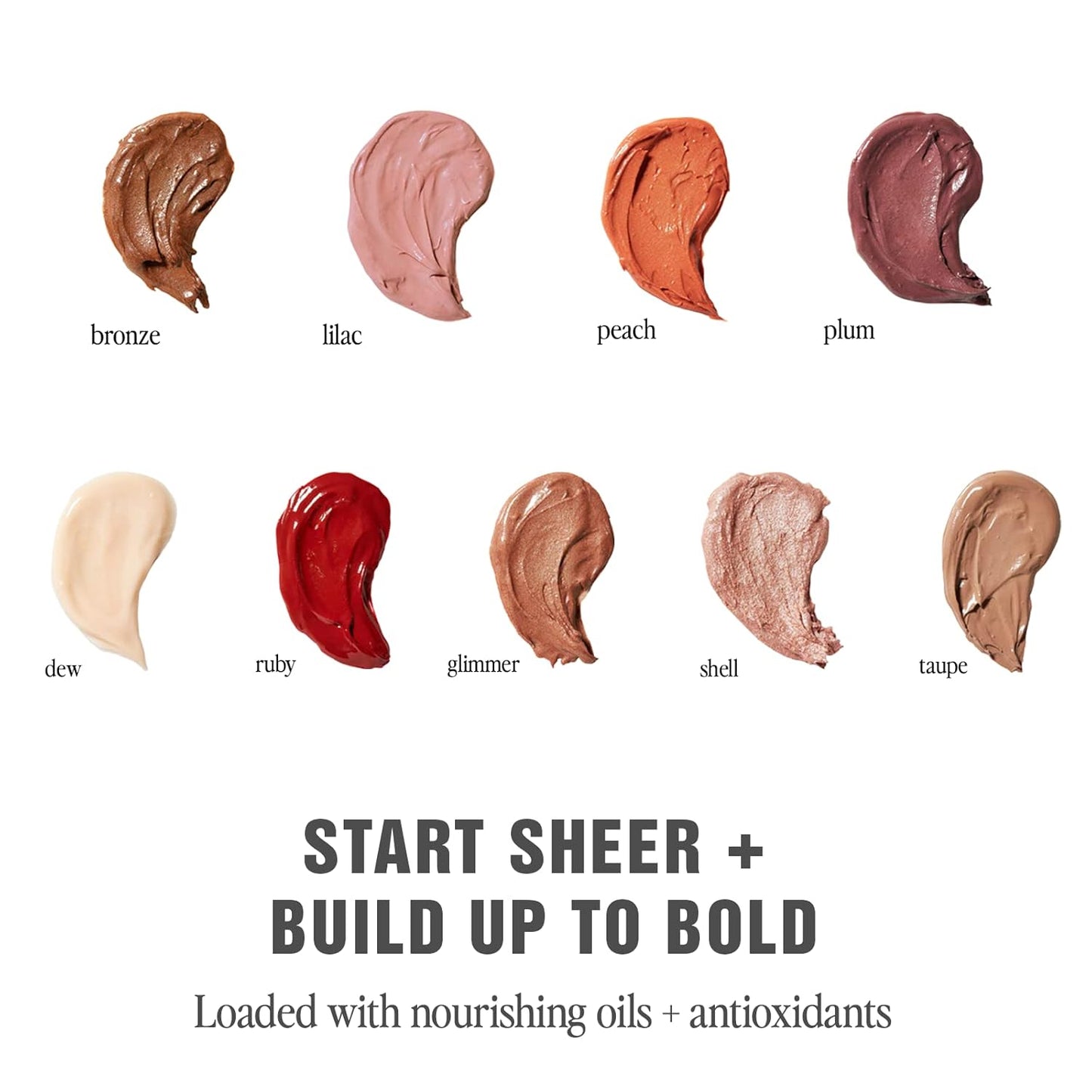 Jillian Dempsey Lid Tint: Satin Cream Eyeshadow I Easy Application for a Natural Shimmer or a Layered Matte Finish I Shell